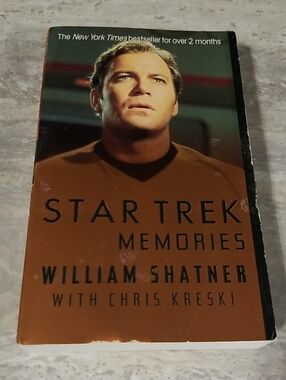 Star Trek Memories by William Shatner - Softcover book